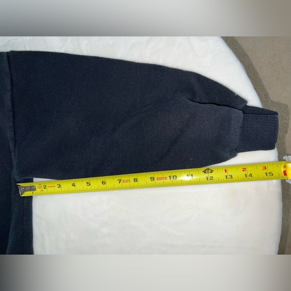 Nike Black & Gold Swoosh Jogger Sweatpants & Crewneck Sweatshirt Set | Size XL - Picture 8 of 10